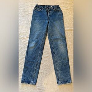 Vintage Levi’s 501 Jeans Made in USA | 80s Button Fly Straight Leg | 26x31